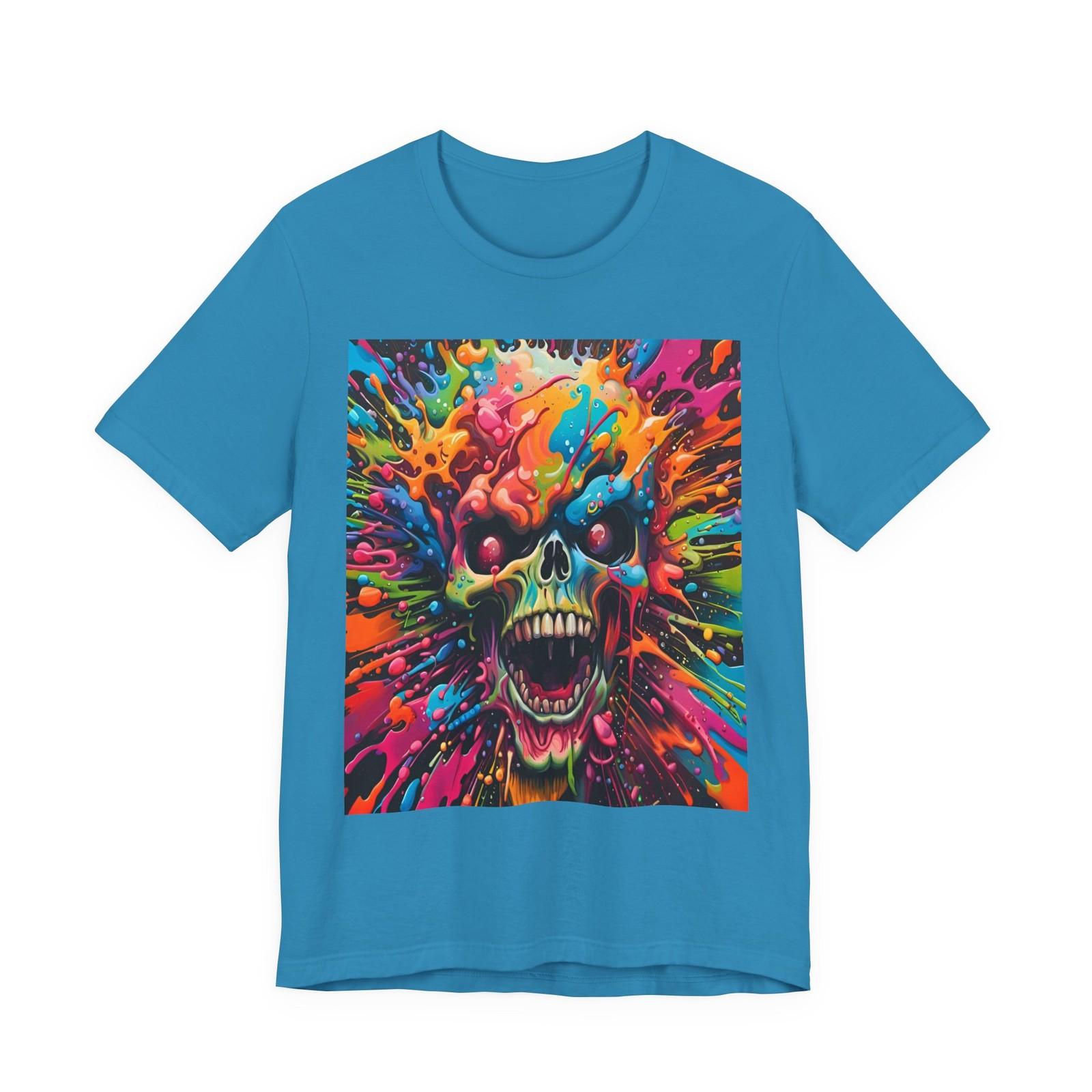 Scary Skull Savage Tee S разноцветный