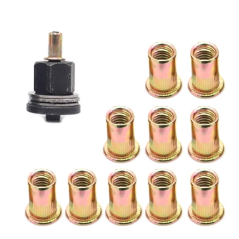 

Эффективный ручной заклепочник Completes Набор заклепочных гаек для DIY-щика Профессиональное использование Потребности в надежном креплении Простота эксплуатации