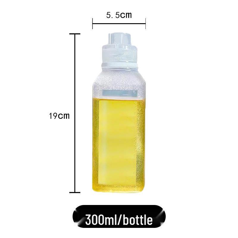 Plastic Squeeze Bottle for Oil, Soy Sauce, and Vinegar