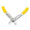 Wire Stripper Pliers Adjustable for Wire Sizes 054 To 40mm Stainless Steel Electrician Tool with Yellow Handle