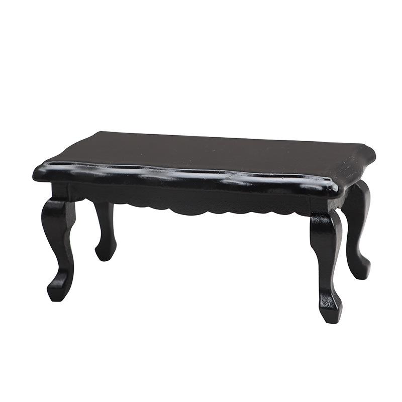 1:12 Scale Mini Dollhouse Coffee Table - Photography Scene Prop and Furniture Accessory