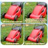 Riding Lawn Mower Cleaning Set Accessories High Efficiency Deck Wash Adapter Set Metal Texture for Easy Maintenance