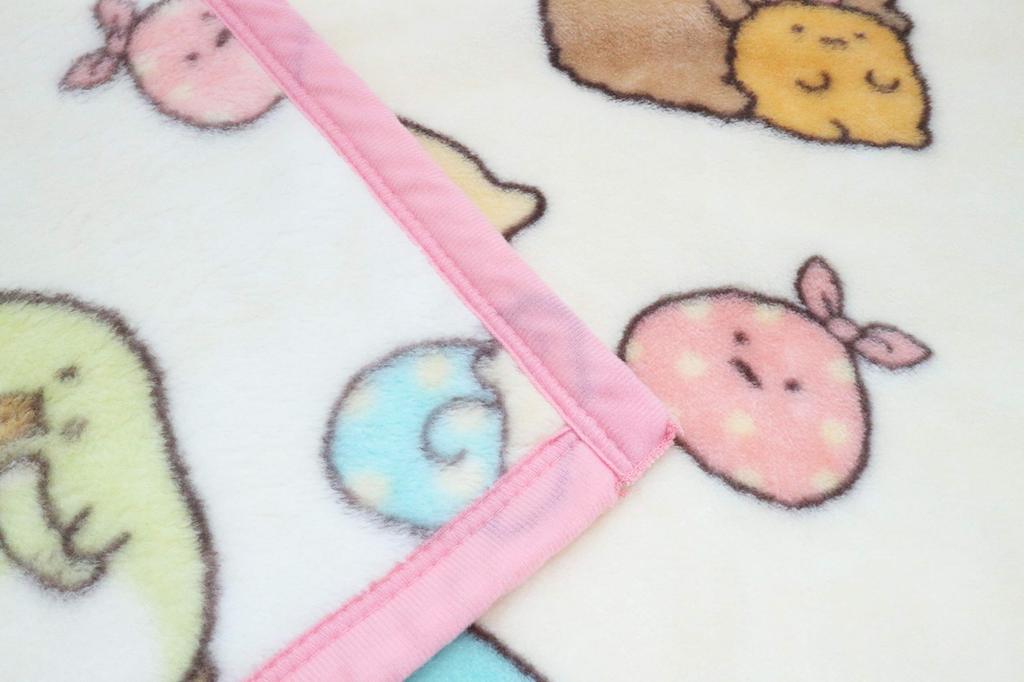 Marushin Sumikkogurashi Faces Sumikko Long Blanket 6575011800 80 x 150cm Long Size