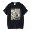 Samson and the Lion Build Your Temple Bible Pump cover sword Gym T Shirt man women long or short sleeves vintage Washed fashion