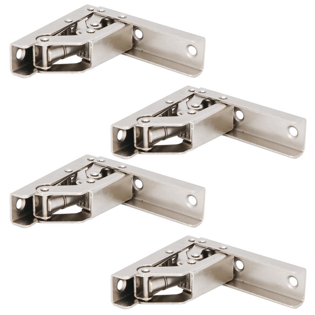 4 Sätze Scharniere Brückenförmige Schranktürscharniere Möbelbeschläge Zubehör