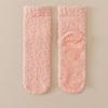 Women's Mid-Calf Socks, Thick Non-Shedding - Silicone Floor Socks for Indoor Home Wear