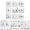 Couple 1 Pair Lovers Home Decor Pillow Case Sofa Waist Throw Cushion Cover