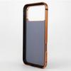 For iPhone 17 Pro Case Metal TPU Frame PC Back Phone Cover Compatible with MagSafe