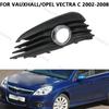 Dla Vauxhall/Opel Vectra C 2002 2004 2005-2008 Osłona Kratki Lampy Przeciwmgielnej Przedniej Z Otworami Akcesoria Samochodowe 13182921 13205877