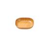 Wood Grain Style Japanese Fruit Plate - Bone Dish for Snacks & Desserts