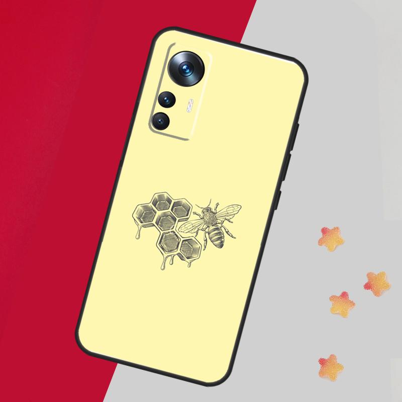 Bee Honey Case For Xiaomi 14T 11T 12T 13T 15 Pro 13 14 Ultra Cover For POCO F7 F5 F6 X3 X5 X6 X7 Pro