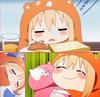 SCIONE Umaru Chan Manto Anime Cosplay Traje Flanela Cobertor Doce Adorável Macio Hoodies Brilho Festa