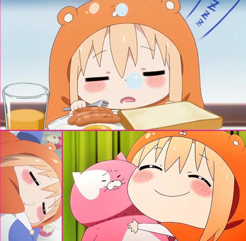 SCIONE Umaru Chan Manto Anime Cosplay Traje Flanela Cobertor Doce Adorável Macio Hoodies Brilho Festa