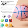 TPR-Material Stressball Fußball Basketball, Fidget Quetschball für Erwachsene Kinder, Weiche Dekompression Angstlinderung, Party Geburtstagsgeschenk Sensorisch