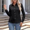 T Shirts For Women Pleated V-Neck Dressy Casual Blouses Printing Short Sleeve Summer Tops Loose Fit