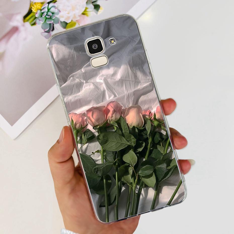 Lovely Printing Case For Samsung Galaxy J6 J6+ J600G J610G Soft Silicone TPU Back Cover For SamsungJ6 J 6 Plus 2018 Phone Cases