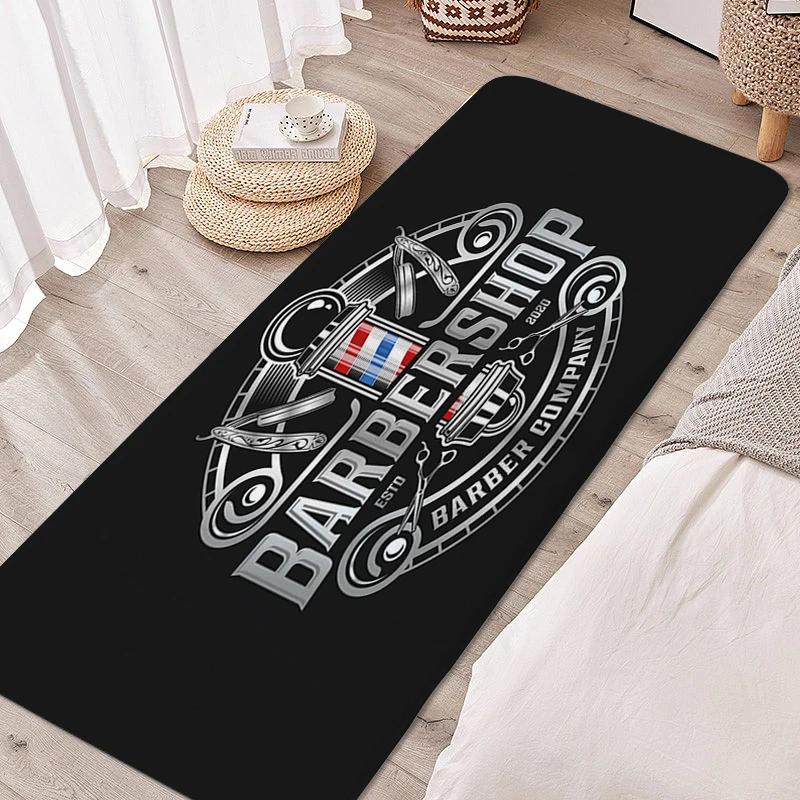 Badkamerkleed Kapsalon Slaapkamer Tapijten Woonkamer Op Maat Wasbaar Antislip Keukenmatten Flanel Zachte Deurmat Entree