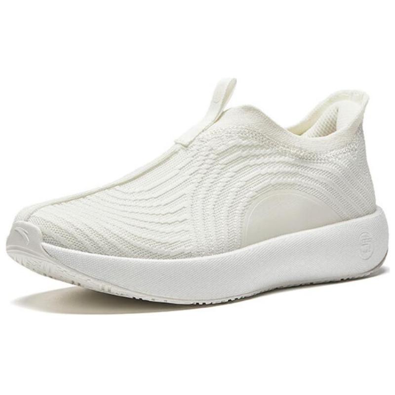 Anta Durable Breathable Low-Top Casual Shoes Women's White Sneakers 922427705S-2