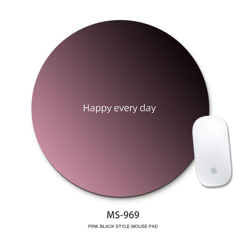 Mouse Pad Rotund cu Fundiță Desen Animat - Drăguț, Versatil, pentru Birou sau Gaming