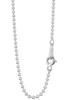 Gin No Sterling Silver 925 Ball Length Chain Chain Only [Shinjuku Kura] Chain, Approx. 2.0mm Width, 38-80cm (50cm), Necklace, Men's & Women's, Simple,