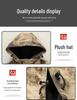 Men's Camouflage Winter Work Jacket - Thick, Warm, Loose-Fit Cotton Coat for Outdoor Labor Protection