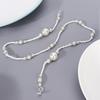 Elegant Artificial Pearl Eyeglasses Cord Alloy Anti Slip Strap Rope Glasses Chain Decoration
