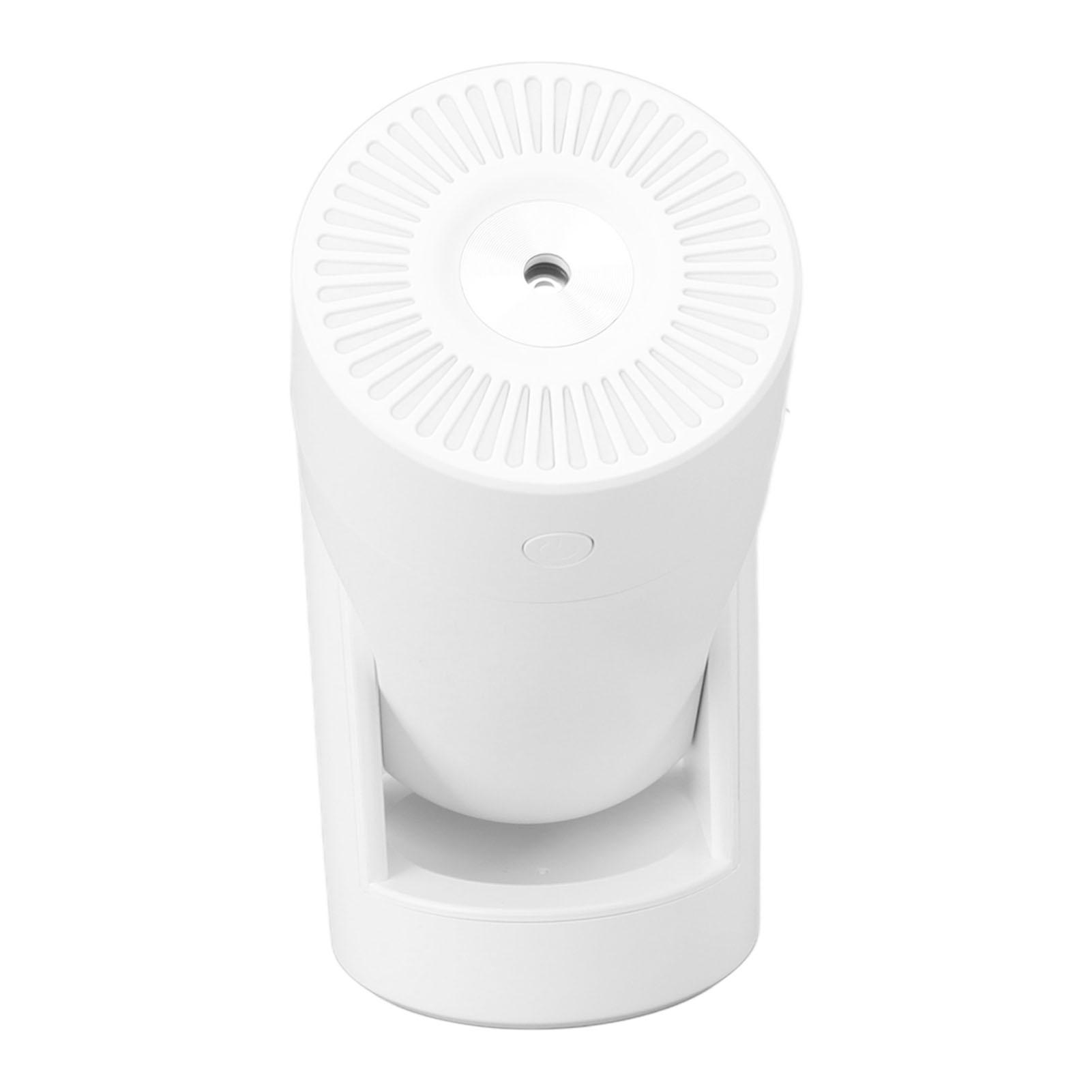 Portable Mini Humidifier USB Automatic Rotating Super Quiet Small Desktop Cool Mist Humidifier for Bedroom Office Car