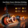 Monopattino elettrico Ausom K20 Pro, 2x1000W, 48V 18Ah, 10", 60km/h, 90km, freni a disco doppi, sospensioni, NFC.