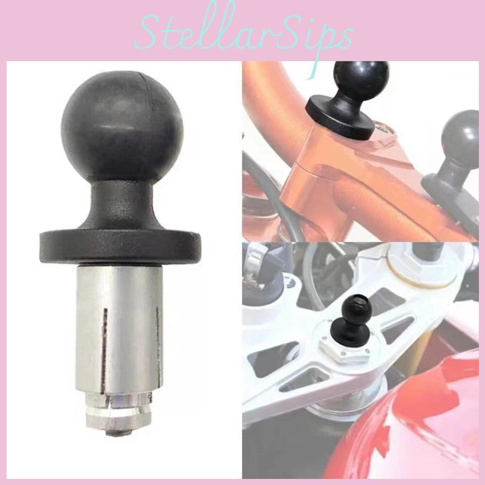 Durable Aluminum Alloy Hollow Ball Head Expansion Screw Base For Motorcycle Device Mounting