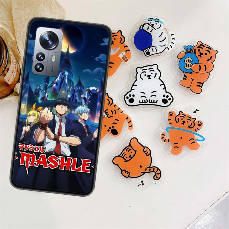 Mashle Magic and Muscles Phone Case For Xiaomi Poco X7 X6 M8 M7 M6 M4 M3 X4 Pro F7 Ultra M5S Mi 14 14T 15 15T 12T 10T Pro 12S 12