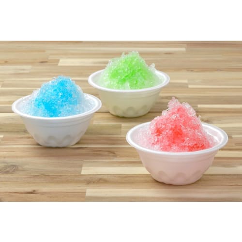 Strix Design Disposable Foam Bowls, Made in Japan, Small, Commercial Use, 50 Count, 300ml, Styrofoam Bowls, Lightweight, SD-206, Ideal for Events, Foo