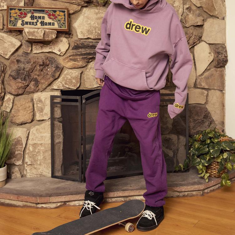 Drew House Sweatshirt Unisex Lilac Purple DR-FW20-109