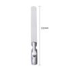 Limes à ongles Double face de haute qualité, en acier inoxydable, manucure et pédicure, toilettage pour outils professionnels de soins des ongles des doigts et des orteils