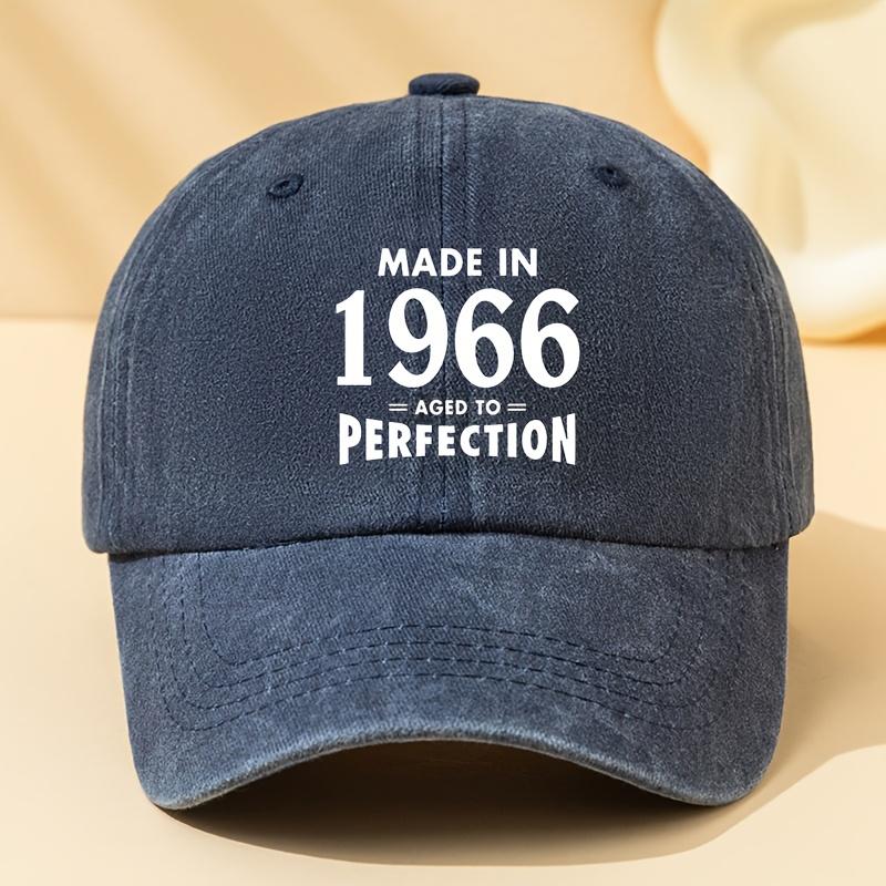 Alphanumeric minimalist printed baseball cap, dad's gift, essential for outdoor sunshade travel