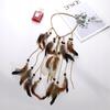 Indian Headdress Hairband With Feathers A6