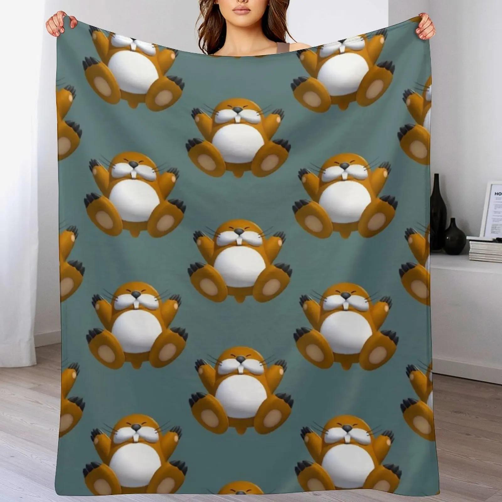 

New Monty Mole Throw Blanket Stylish Couch Blanket for Home Living Room 102x76cm(40x30in)