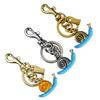 Keychain Pendant Snail Design Key Holder with Lobster Clasp Key Ring Backpacks Tote Bags Mobile Phone Accessory