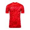 V T-shirt Polyester Red