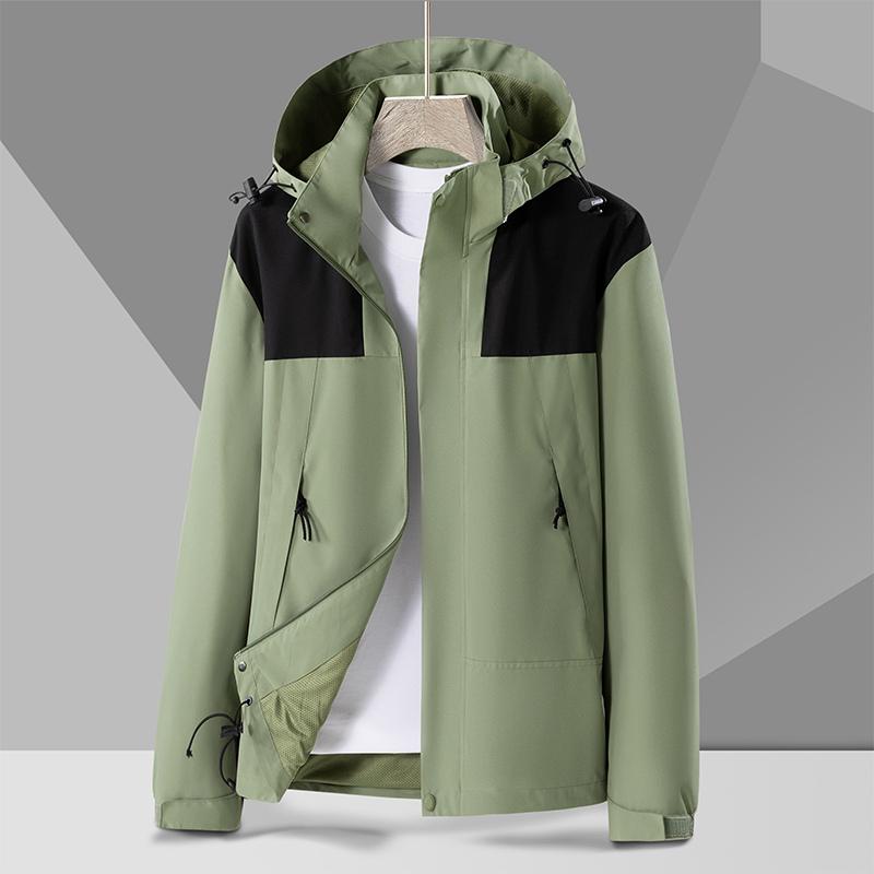 Men's spring and autumn jacket men's thin waterproof windbreaker outdoor fishing four seasons mountaineering jacket