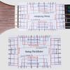 String Height Measurement Tool Multifunctional Guitar Specification Ruler Portable String Action Gauge Luthier Tool for Ukulele Bass Acoustic Guitars