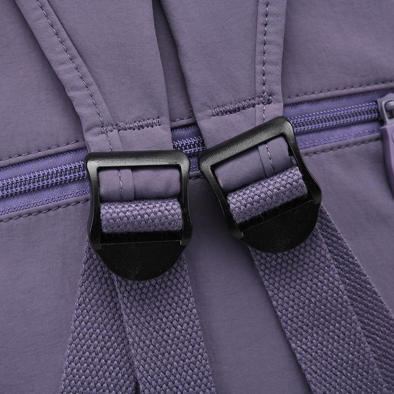 Women's Nylon Backpack with Multiple Pockets Lightweight Waterproof Daypack for Travel School Work