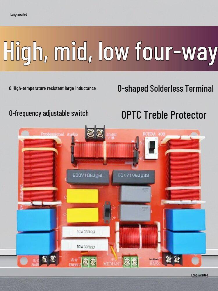 DIY High-Power, No-Weld Speaker Crossover: 2-Way to 5-Way HIFI