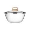 Ru Han Thickened 4.5L Non-stick Glass Mixing Bowl with Lid