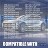 20PCS Fender Trim Panel Bumper Shield Retainer Fastener Rivet Push-Type Clips, Compatible with Nissan Infiniti Chrysler Dodge, Replaces 01553-09321