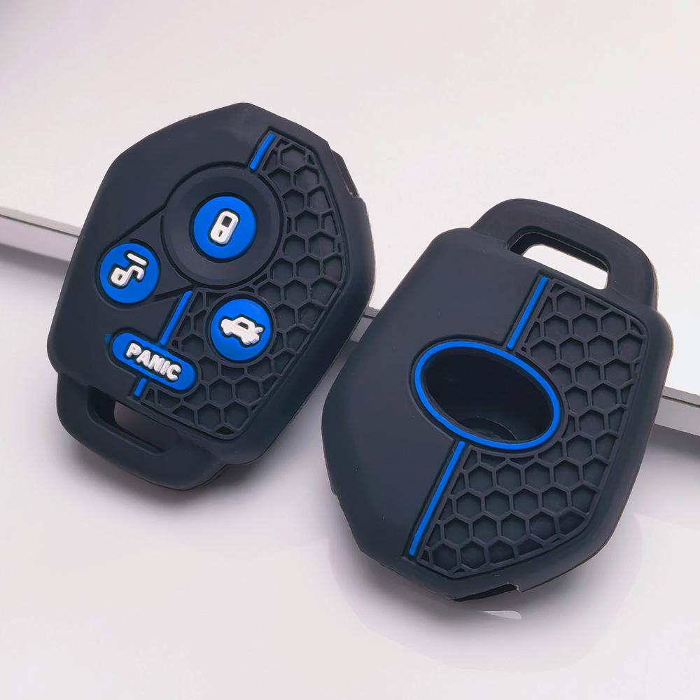 Key Fob Cover for Subaru Forester Impreza WRX STI Legacy Outback BRZ XV Head Anti-Scratch Surface Shockproof Structure Soft Grip Texture
