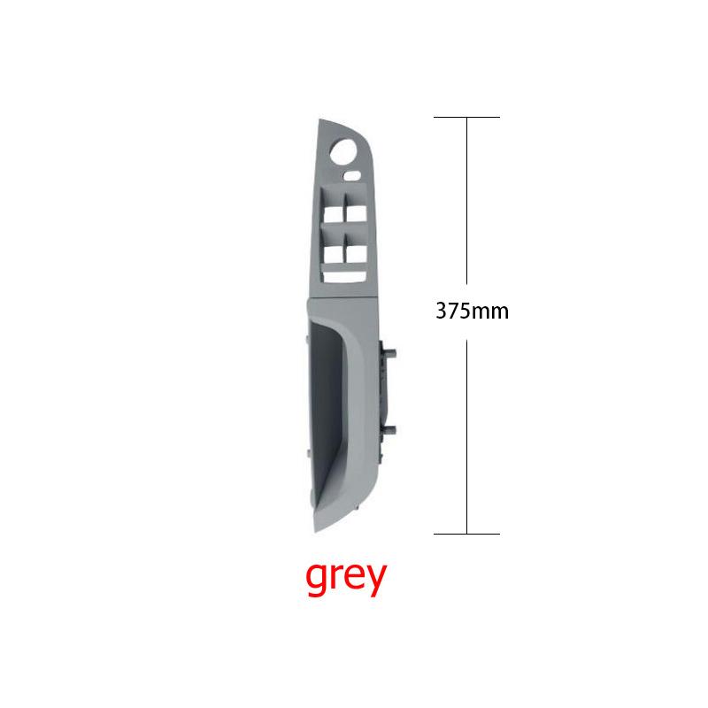 Gray Beige Black Left Car Interior Handle Inner Door Armrest Panel Pull Trim Cover For BMW 3 Series E90 E91 328 330