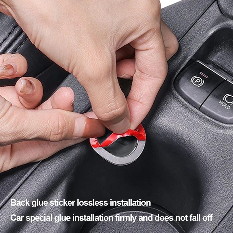 Car Cup Holder Reducer Insert Universal Silicone Friendly Water Cup Limiter Central Control Anti-Shake Anti-Irror Fixed Device