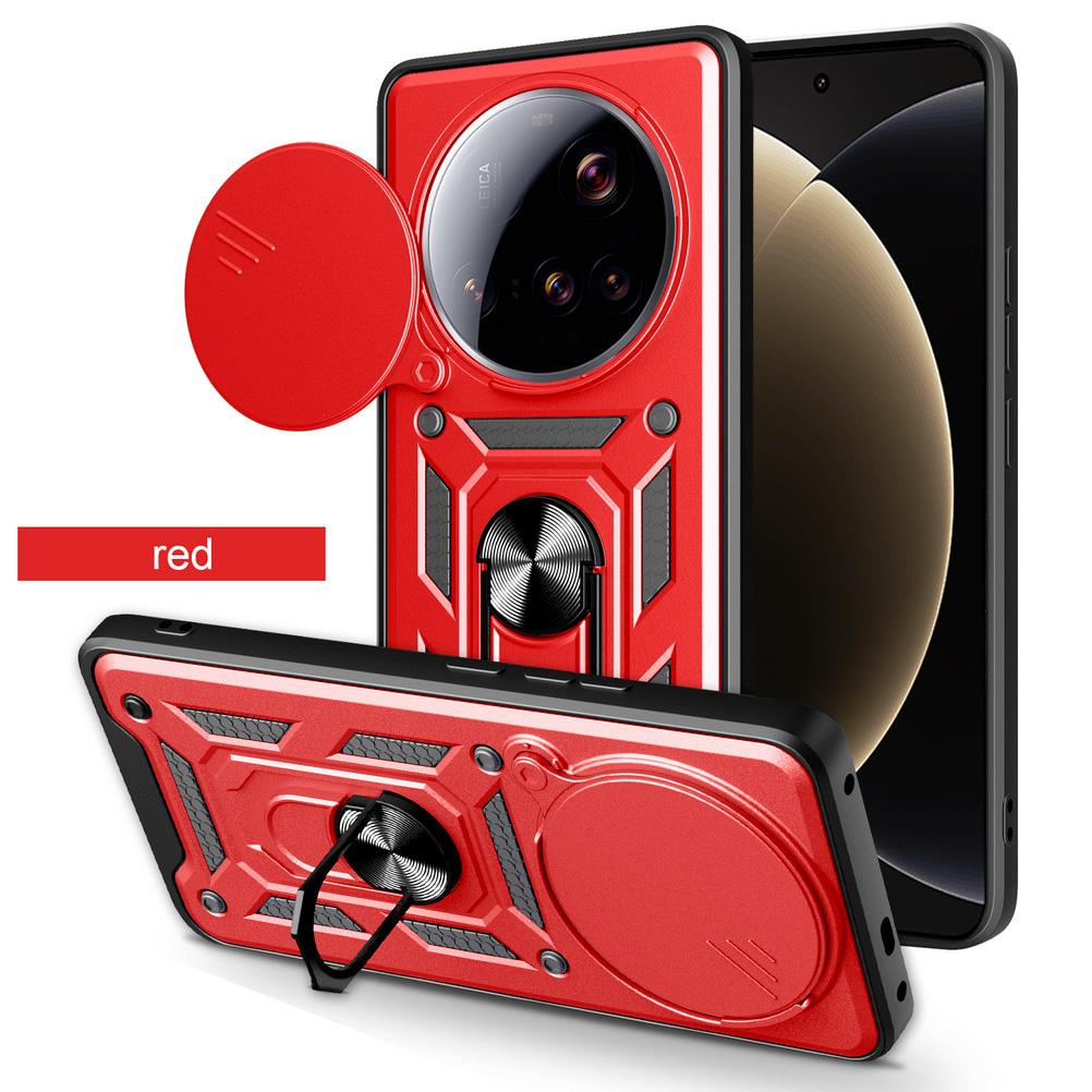 Camera Protect Case for Xiaomi 15 Ultra Mi15 Ultra Mi 14 Ultra Armor Hybrid Metal Ring Holder Back Cover