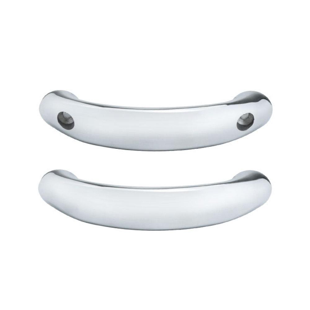 Marine 316 Stainless Steel Handrail Through Hole Blind Hole Fittings Boat Handle Wave Safety Handrail Yacht Speedboat