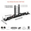 2pcs Car Wheel Alignment Tool With 2 Measuring Tapes Adjustable Auto Wheel Leveling Aligner Heavy Duty Wheel Balancing Plates